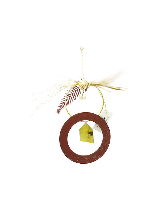 LiebeQueen Amulet Casa Portocaliu din Plexiglas 1buc