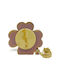 LiebeQueen Lucky Charm Clover Pink made of Wood 1pcs