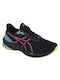 ASICS Gt-1000 12 Γυναικεία Αθλητικά Παπούτσια Running Μαύρα Αδιάβροχα με Μεμβράνη Gore-Tex