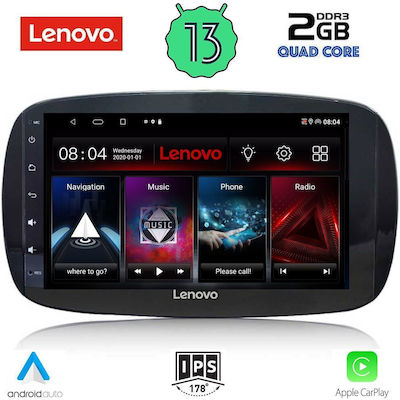 Lenovo Ηχοσύστημα Αυτοκινήτου 2016> (Bluetooth/USB/WiFi/GPS/Apple-Carplay/Android-Auto) με Οθόνη Αφής 9"