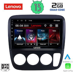 Lenovo Car-Audiosystem für Honda CR-V (Compact Recreational Vehicle) 1996-2006 mit A/C (Bluetooth/USB/WiFi/GPS/Apple-Carplay/Android-Auto) mit Touchscreen 9"