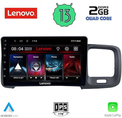 Lenovo Car-Audiosystem für Volvo S60 2010-2018 (Bluetooth/USB/WiFi/GPS/Apple-Carplay/Android-Auto) mit Touchscreen 9"