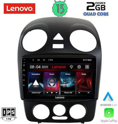 Lenovo Ηχοσύστημα Αυτοκινήτου για Volkswagen Beetle 2004-2011 (Bluetooth/USB/WiFi/GPS/Apple-Carplay/Android-Auto) με Οθόνη Αφής 9"