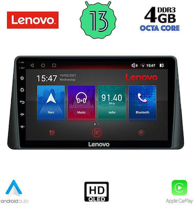 Lenovo Ssx Ηχοσύστημα Αυτοκινήτου για Ford Focus 2019> (Bluetooth/USB/WiFi/GPS) με Οθόνη Αφής 9"