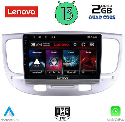 Lenovo Ηχοσύστημα Αυτοκινήτου για Kia Rio 2005-2011 (Bluetooth/USB/WiFi/GPS/Apple-Carplay/Android-Auto) με Οθόνη Αφής 9"