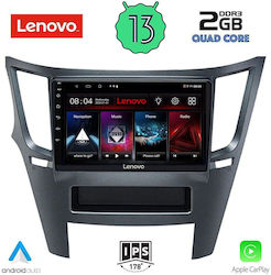Lenovo Sistem Audio Auto pentru Subaru Moștenire 2009> (Bluetooth/USB/WiFi/GPS/Apple-Carplay/Android-Auto) cu Ecran Tactil 9"