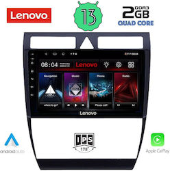 Lenovo Sistem Audio Auto pentru Audi A6 1998-2005 (Bluetooth/USB/WiFi/GPS/Apple-Carplay/Android-Auto) cu Ecran Tactil 9"