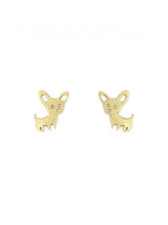 Vitopoulos Earrings made of Gold 9K