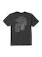 T-shirt Μαύρο