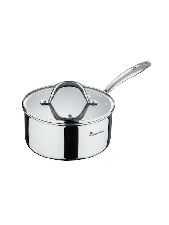 Bergner Milk Pot from Stainless Steel with Non-Stick Coating 22cm