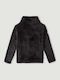Fleece Kinder-Sweatshirt Schwarz Hazel