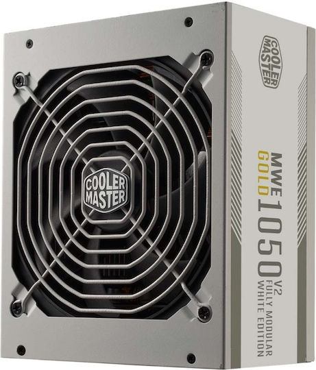 CoolerMaster MWE Gold 1050 - V2 ATX 3.0 White Version rev. 2.0 1050W White Computer Power Supply Full Modular 80 Plus Gold