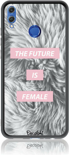 The Future Is Female Back Cover Σιλικόνης Πολύχρωμο (Honor 8X)