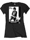Rock Off Bob Dylan Tricou Pentru Femei Negru