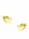 Senzio Belibasakis Kids Earrings Studs Butterflies from Gold 9K