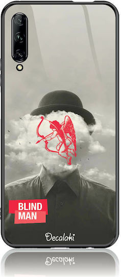 Blind Man Back Cover Tempered Glass Πολύχρωμο (Huawei P Smart Pro)