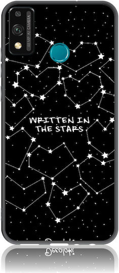 Written In Stars Black And White Sky Back Cover Silicone Multicolour (Honor 9X Lite)