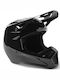 Fox V1 Solid Black Motorcycle Helmet Motocross DOT / ECE 22.06