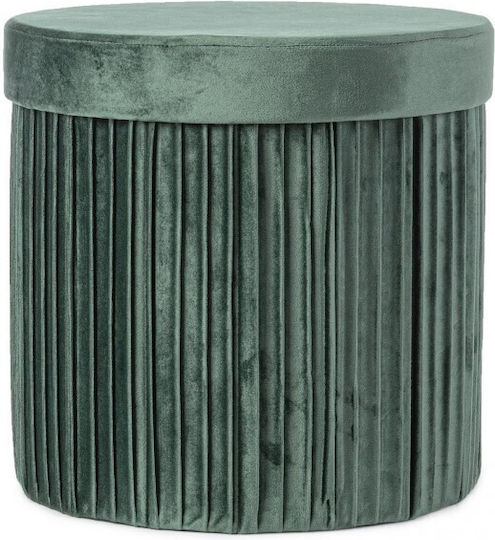 Hocker Für das Wohnzimmer Mit Stauraum Jocelyn Green 38x38x38cm