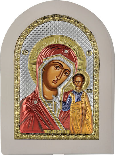 Prince Silvero Icoană Maica Domnului cu Pruncul Argint 15x21cm