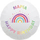 Balloon Foil Rainbow Multicolour 43cm