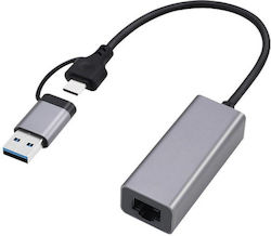 Gembird A-USB3AC-LAN-01 Ενσύρματο Ethernet Gembird A-USB3AC-LAN-01 Ενσύρματο Ethernet