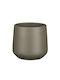 Edelman Planter Ceramic Green 14x14x13.5cm.