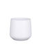 Edelman Planter Ceramic White 17x17x15.5cm.