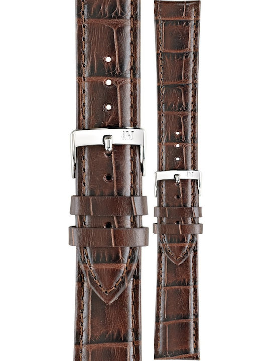 Morellato Bolle Leather Strap Brown