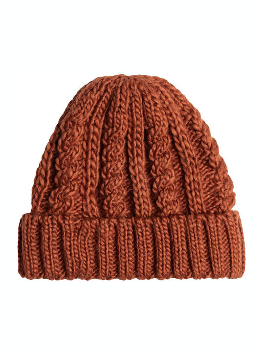 Snow Tram Beanie Unisex Beanie Knitted Paprika