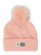 DC Knitted Beanie Cap Pink