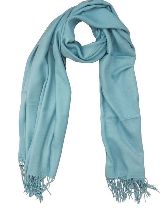 Women's Silk Scarf Light Blue