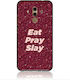 Eat Pray Slay Back Cover Σιλικόνης Πολύχρωμο (Huawei Mate 10 Pro)