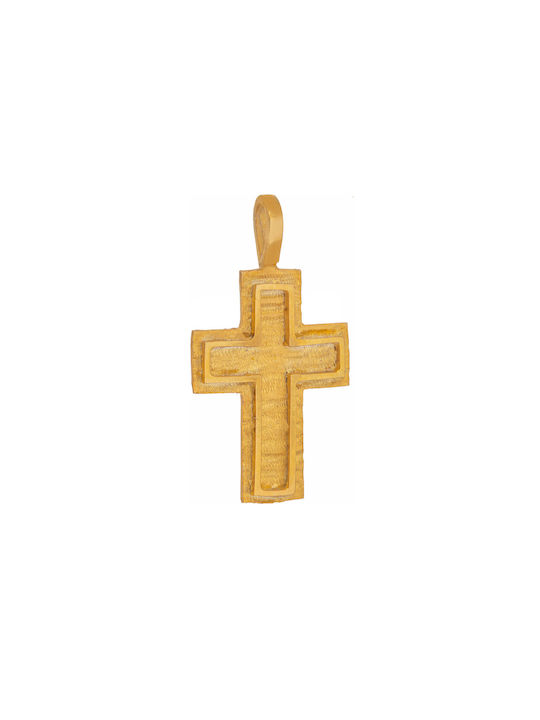 Senzio Belibasakis Herren Gold Kreuz 9K