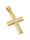 Senzio Belibasakis Men's Gold Cross 14K