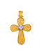 Senzio Belibasakis Women's Gold Cross 14K