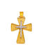 Senzio Belibasakis Damen Gold Kreuz 14K