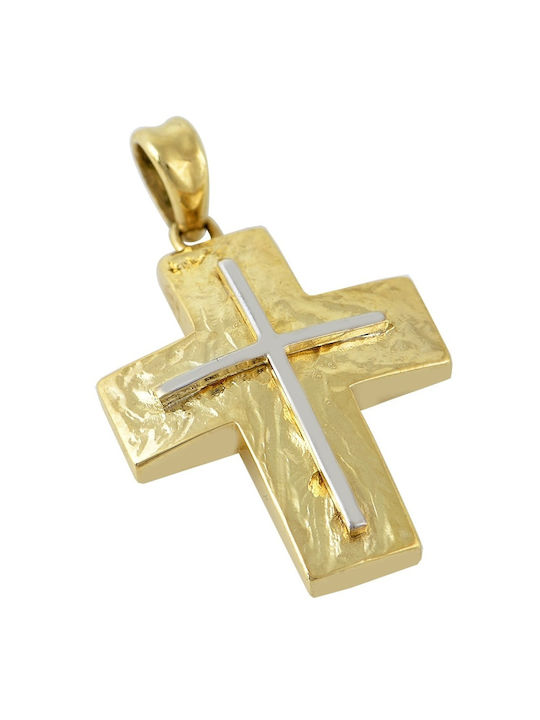 Filva Oro Men's Gold Cross 14K