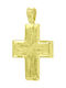 Metrongold Herren Gold Kreuz 14K