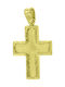 Metrongold Herren Gold Kreuz 14K