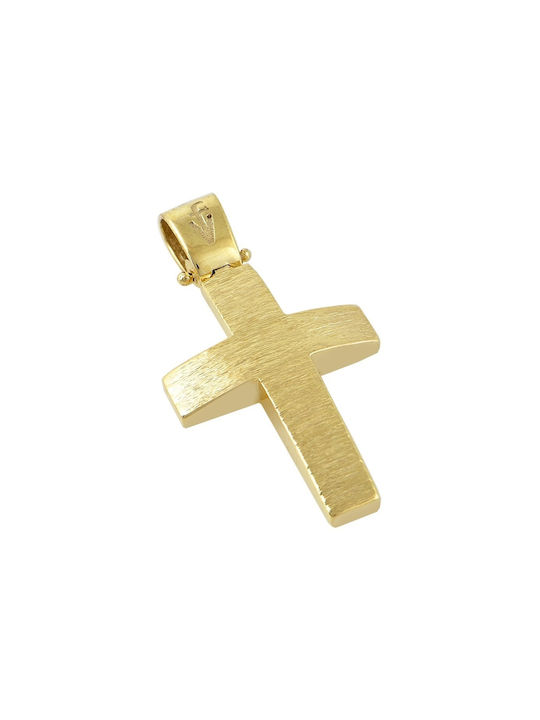 Filva Oro Men's Gold Cross 14K