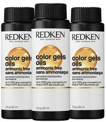 Redken Color Gel Oils Оцветяващ Лосион Без Амоняк 06ABn - 6.19 3x60ml