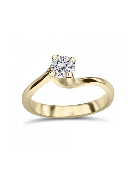 Chrilia Single Stone from Gold 14K