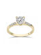 Chrilia Single Stone from Gold 14K