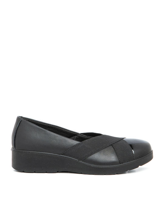 Damen Mokassins in Schwarz Farbe