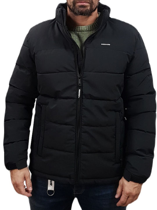 Rebase Men's Winter Jacket Black