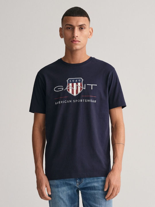 Gant Archive Shield T-shirt Navy Blue