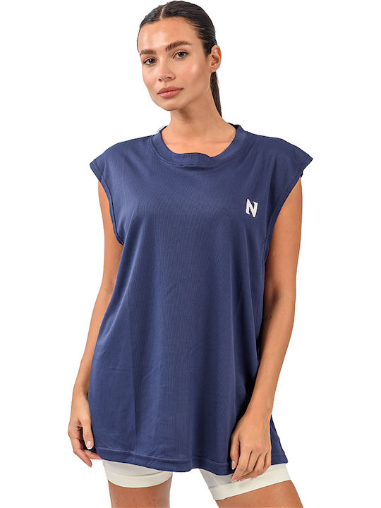 Energy Blouse Navy Blue