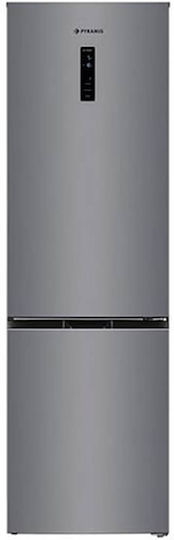 Pyramis Ψυγειοκαταψύκτης 347lt NoFrost Υ195xΠ60xΒ68.5εκ. Inox FSN 195