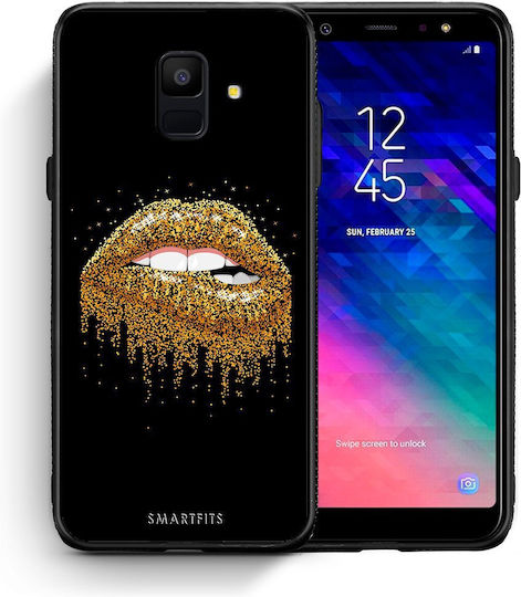 Smartfits Valentine Golden Back Cover Gold (Galaxy A6 2018) 6114894938267_37751488905371